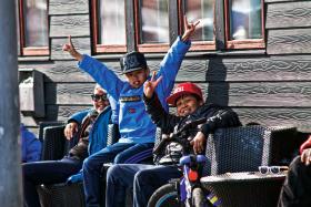 Tu słucha się głównie grenlandzkiego hip-hopu.