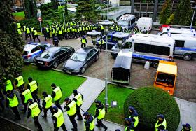 Sejm i jego okolice zostały gruntownie „zabezpieczone”.