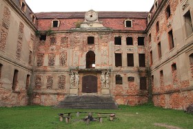 Brody, pałac hr. Henryka Bruhla, pierwszego ministra króla Saksonii i Polski.