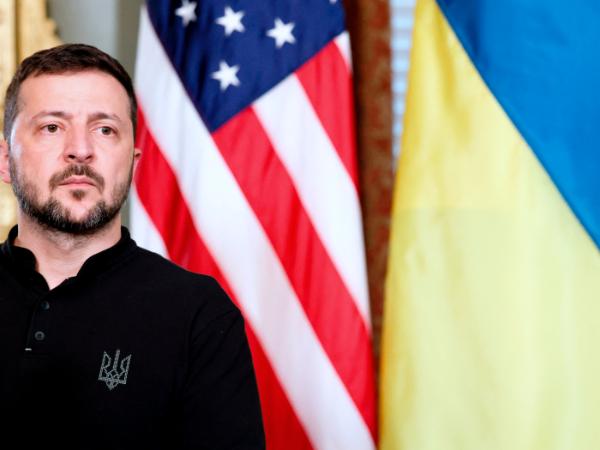 Wołodymyr Zełenski w USA, 26 września 2024 r.