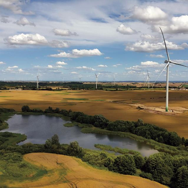 Enea Nowa Energia: farma wiatrowa Pelpin o łącznej mocy 83,2 MW, to 16 turbin zlokalizowanych w województwie pomorskim.