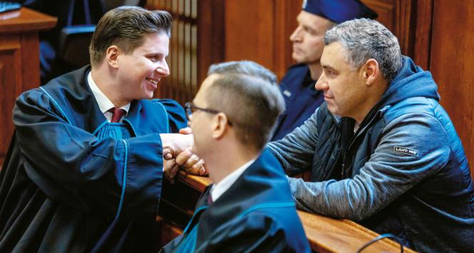 Wołodymyr Żurawlow w sądzie.