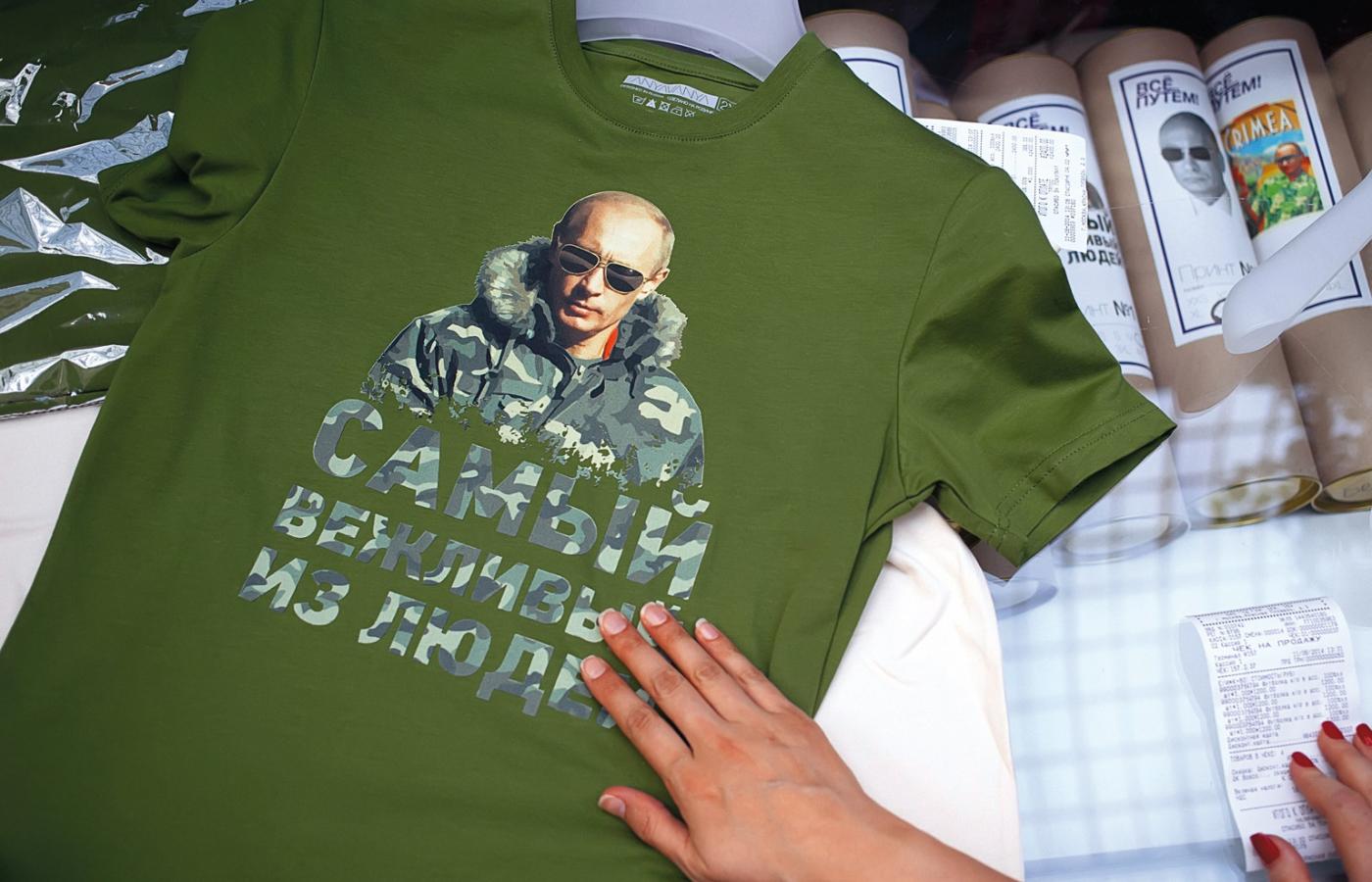 Koszulka z Władimirem Putinem – „Najbardziej uprzejmym człowiekiem”