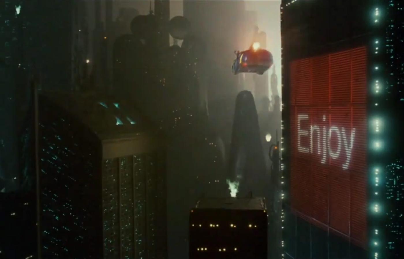 Cyberpunk to nurt M6 (Miasto, Machina, Mafia, Medyk, Masa, Magnum). Ujęcie z filmu Blade Runner