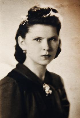 Zofia Radecka, w powstaniu łączniczka na Sadybie