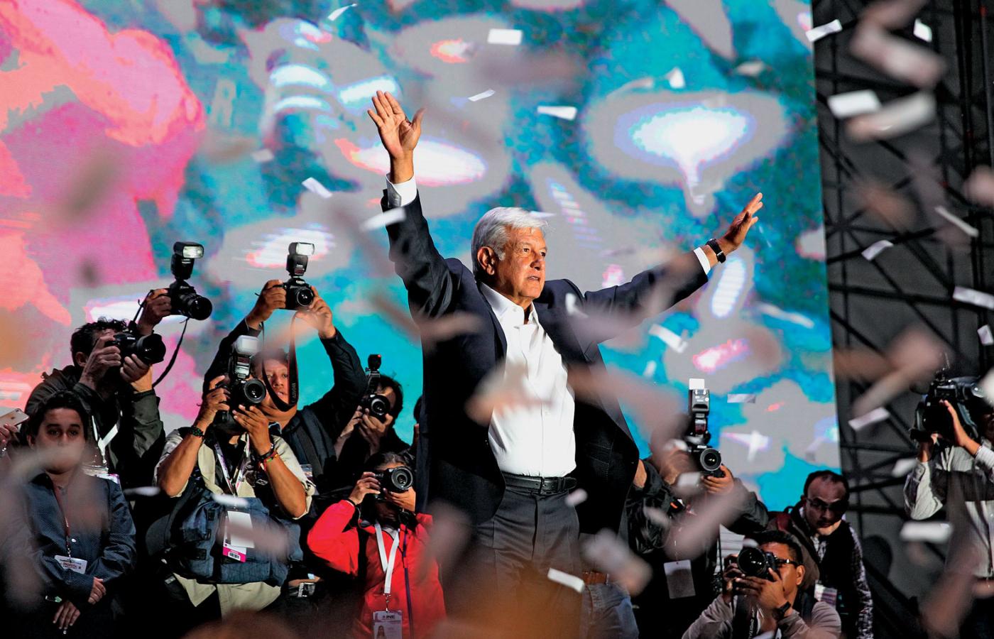 Andres Manuel Lopez Obrador został prezydentem Meksyku.