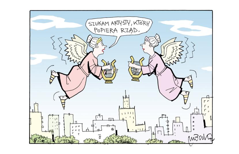 Rysuje Andrzej Mleczko