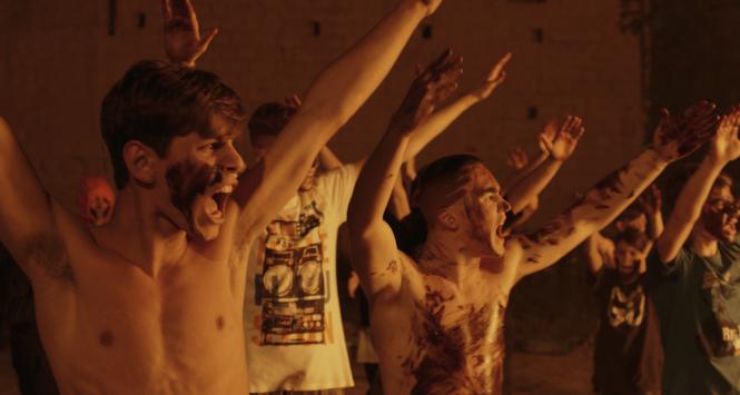 Kadr z filmu „Chłopcy z paranzy”