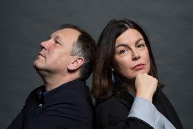 Ewa Winnicka i Cezary Łazarewicz