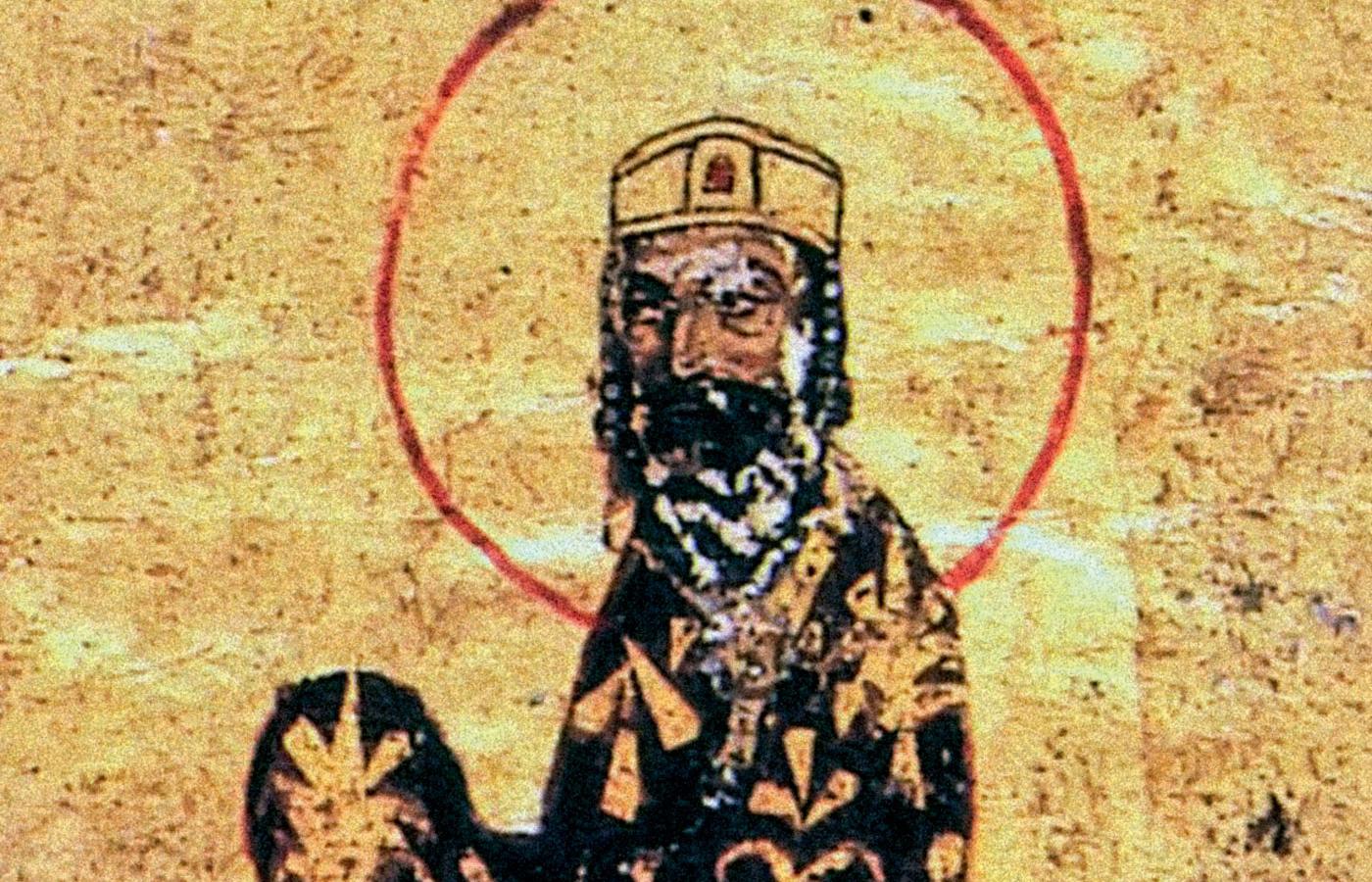 Aleksy I Komnen; miniatura z XII w.