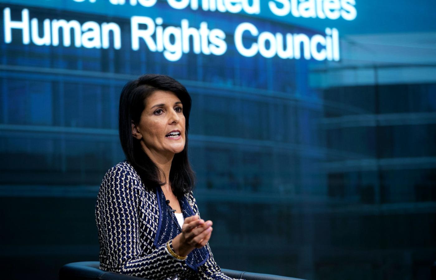Amerykańska ambasador przy ONZ Nikki Haley
