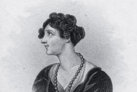 Portret pisarki Jane Porter, rycina z ok. 1800 r.