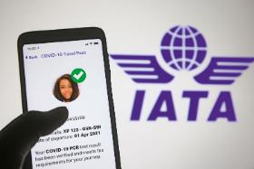 Travel Pass, aplikacja mobilna IATA z wynikiem testu na covid.