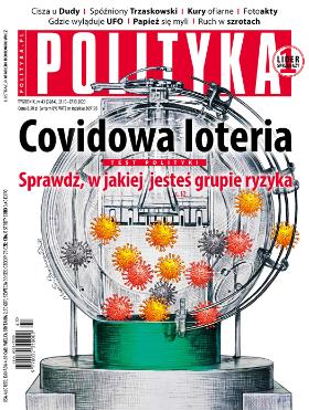 okładka - Polityka 43 2020
