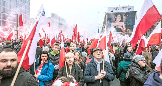 Marsz Niepodległości w Warszawie, 2022 r.