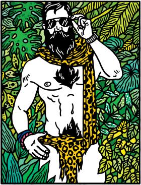 Natura już u zarania dziejów uformowała mężczyznę na myśliwego, który uganiał się za zwierzyną.