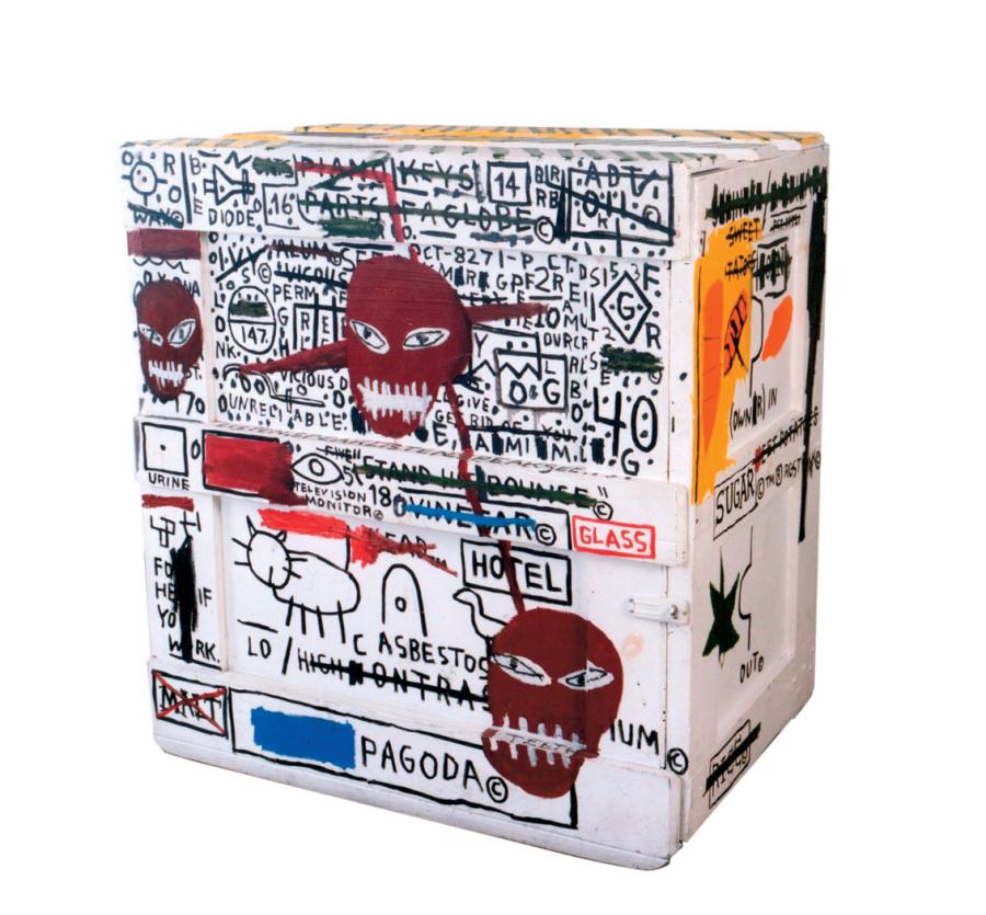 Jean-Michel Basquiat, Bez tytułu (Crate), 1987 r.