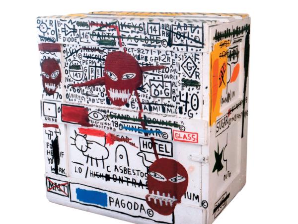 Jean-Michel Basquiat, Bez tytułu (Crate), 1987 r.