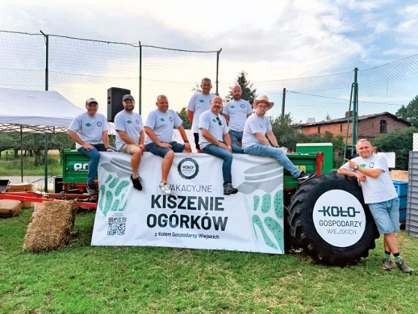 Sztandarowa impreza Koła Gospodarzy Wiejskich w Rozgartach