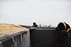 SNIM: 1 wagon osobowy, 220 węglarek, 2,5 km długości.