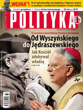 okładka - Polityka 37 2021