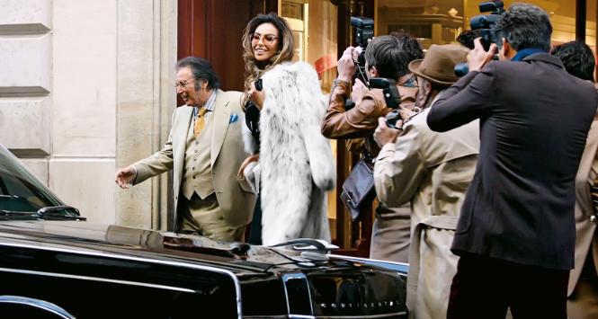 Zdjęcie z planu filmu Ridleya Scotta „Dom Guccich”.