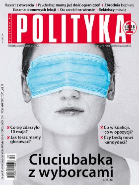 okładka - Polityka 20 2020