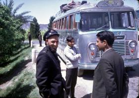 Jedna z wycieczek autobusowych po Afganistanie