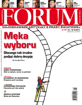 Artykuł pochodzi z 41 numeru tygodnika FORUM, w kioskach od 10 października.