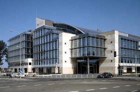 Warszawska siedziba TVN. Stąd nadaje swój program TVN 24.