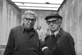 Bracia Paolo i Vittorio Taviani, włoscy weterani kina.