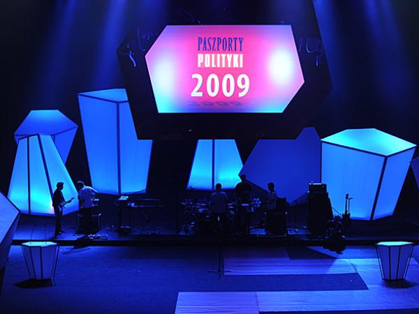 Scena Teatru Wielkiego - Opery Narodowej podczas gali Paszportów