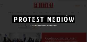 Tak wyglądała 10 lutego strona główna „Polityki” w internecie.