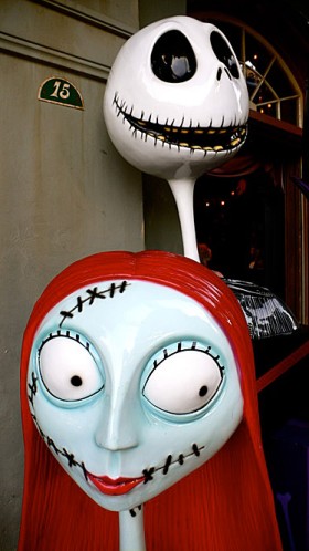 Światy i bohaterowie Burtona trafili do Disneylandu. Na zdjęciu fragment parku w Kaliforni.