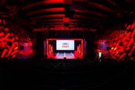 Sala gotowa na przyjęcie gości. Oraz laureatów.