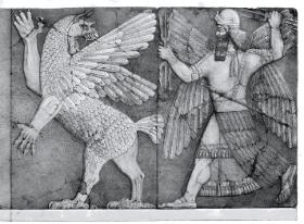 W liczącym ponad trzy tysiące lat babilońskim eposie „Enuma elisz” wojownik Marduk pokonuje potworną boginię Tiamat, by z jej ciała utworzyć znany nam kosmos.