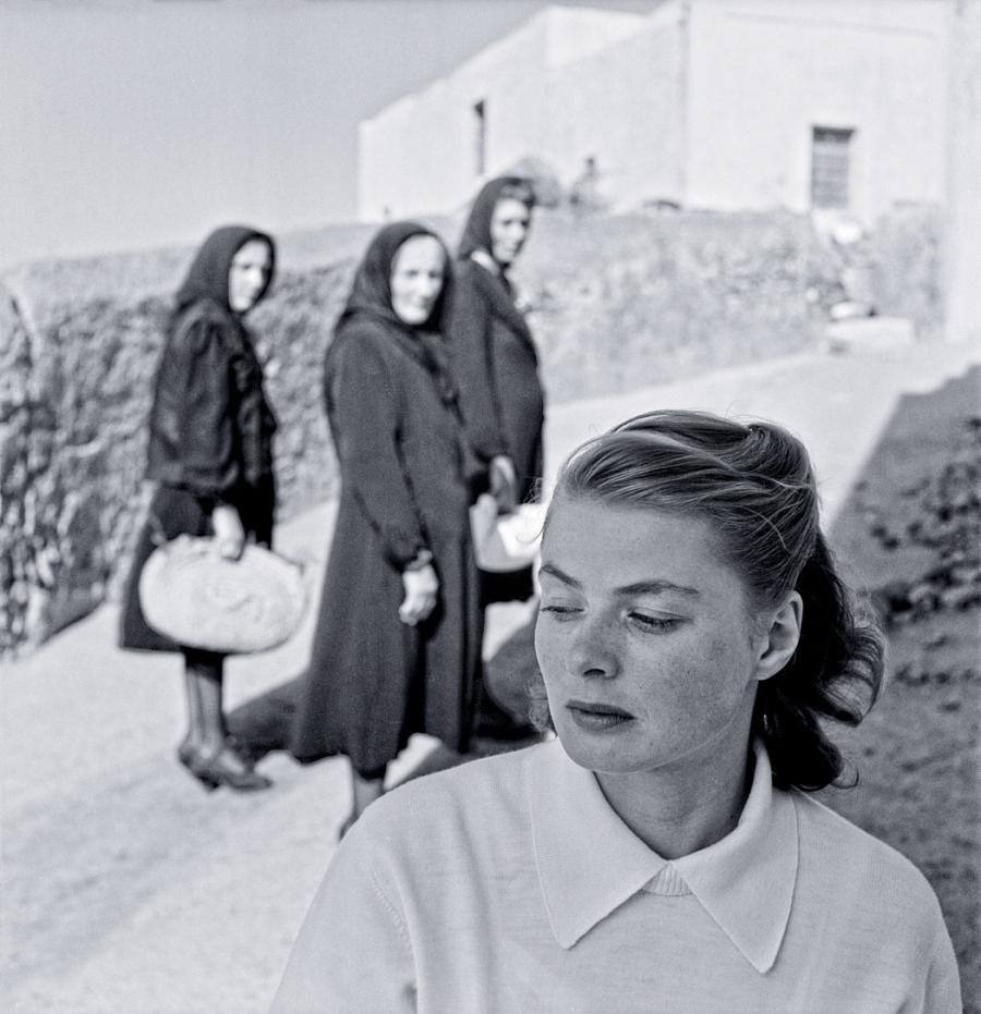 Gordon Parks, Ingrid Bergman na Stromboli (Włochy), 1949 r.