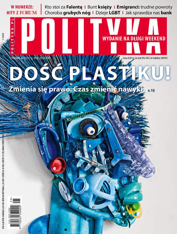 okładka - Polityka 25 2019