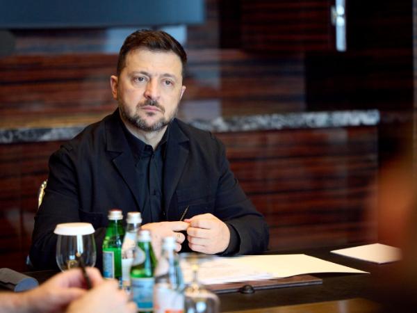 Prezydent Ukrainy Wołodymyr Zełenski