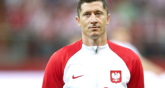 Robert Lewandowski w towarzyskim meczu z Niemcami, 16 czerwca 2023 r.