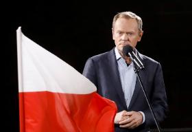 Na manifestacji 10 października lider Platformy obiecał pokonanie PiS w najbliższych wyborach.