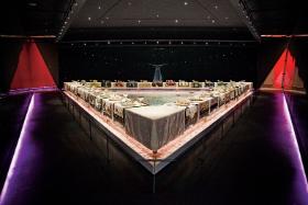 Judy Chicago, „The Dinner Party”, 1979 r.