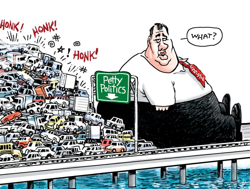 Czy Chris Christie, gubernator New Jersey, wywołał korki na moście Waszyngtona, by pogrążyć nielubianego przez siebie burmistrza?