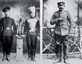 Chłopi polscy wcieleni do armii zaborczych, początek XX w.