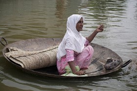 Kiedy nie ma już czego ratować, oprócz życia... Khangarh, w pobliżu Multan, 16 sierpnia 2010 r.