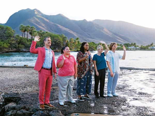 Kadr z „Białego Lotosu”.