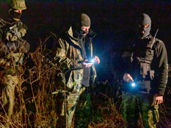 Strażnicy graniczni w Teremiskach koło Hajnówki