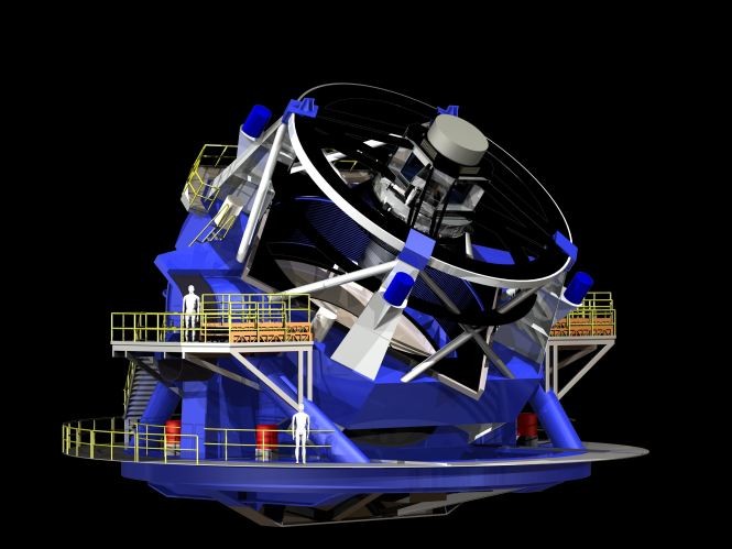 Teleskop LSST będzie mógł całościowo obserwować wybrany fragment  Kosmosu