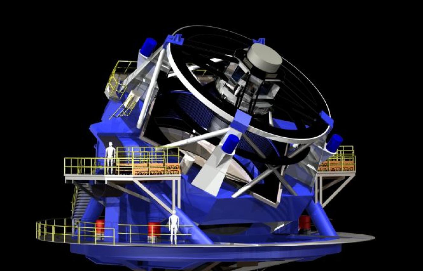 Teleskop LSST będzie mógł całościowo obserwować wybrany fragment  Kosmosu