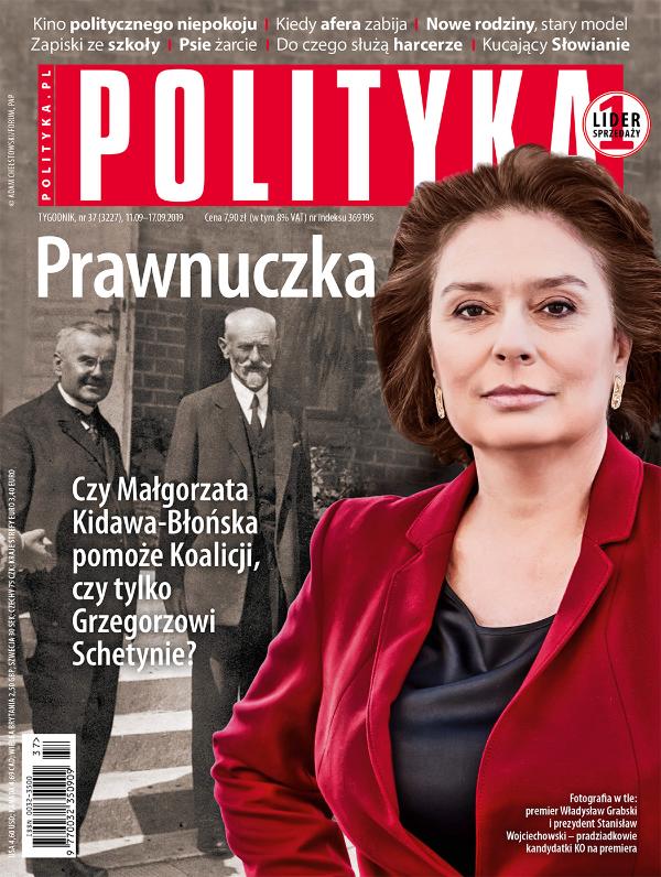 okładka - Polityka 37 2019